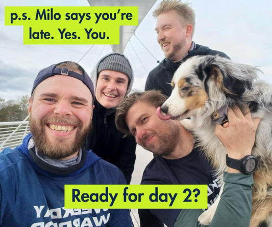 Milo: The First (and Furriest) Full WeekdayWarrior
