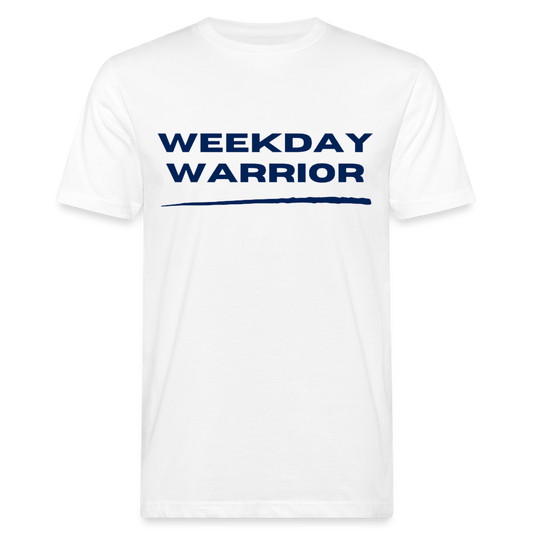 Weekday Warrior Mens Shirt - French Navy - white