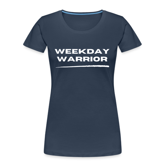 Weekday Warrior Womens Shirt - Navy - navy