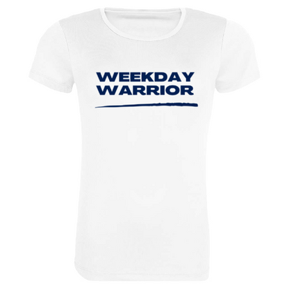 Weekday Warrior Women's Shirt - Produced in the UK. CUSTOM DUTIES MAY APPLY.
