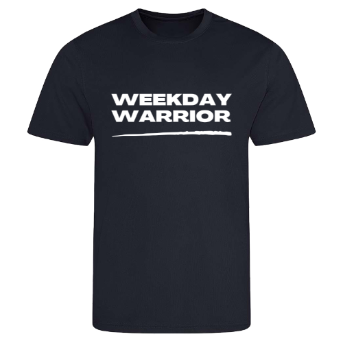Weekday Warrior Men's Shirt - Produced in the UK. CUSTOM DUTIES MAY APPLY.